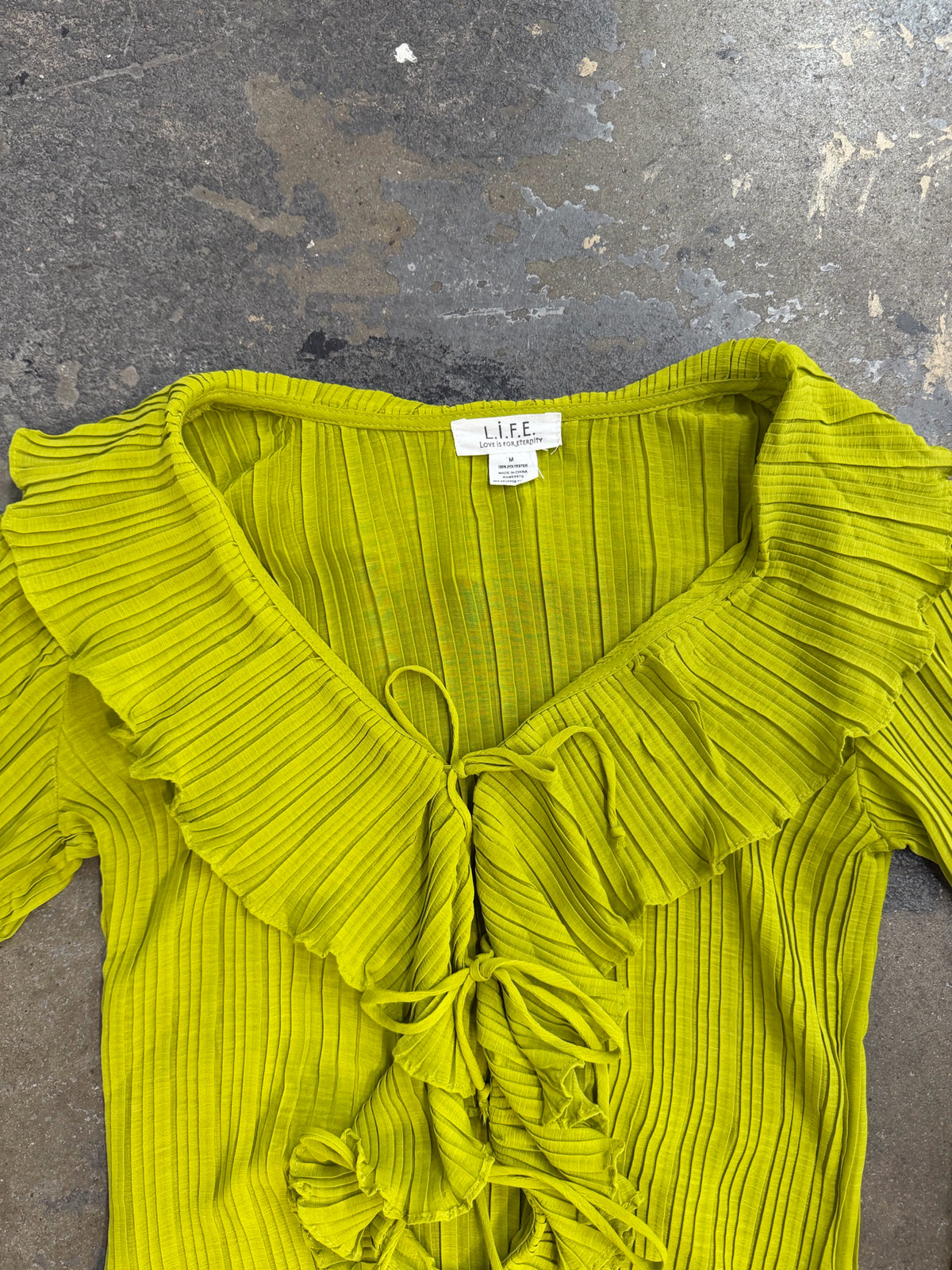 LIFE Medium Pleated Top