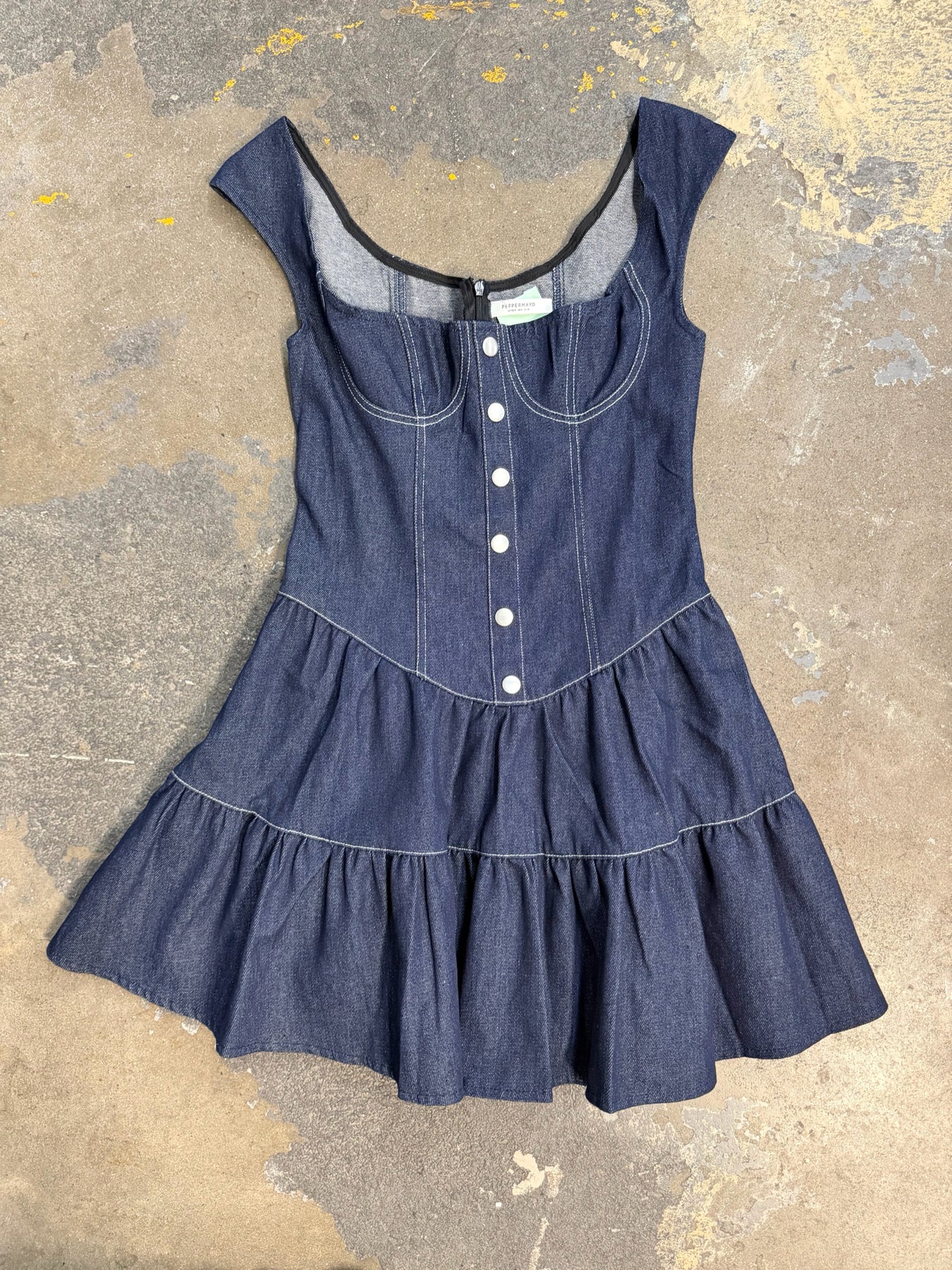 Pepper Mayo Size 2 Denim Dress – Threads Corpus Christi