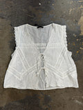 Zara Small White Top