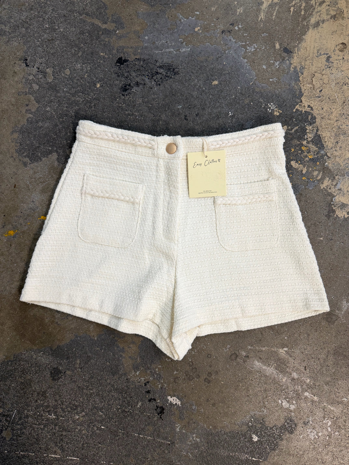 Easy Clothes Large NWT Textured Shorts