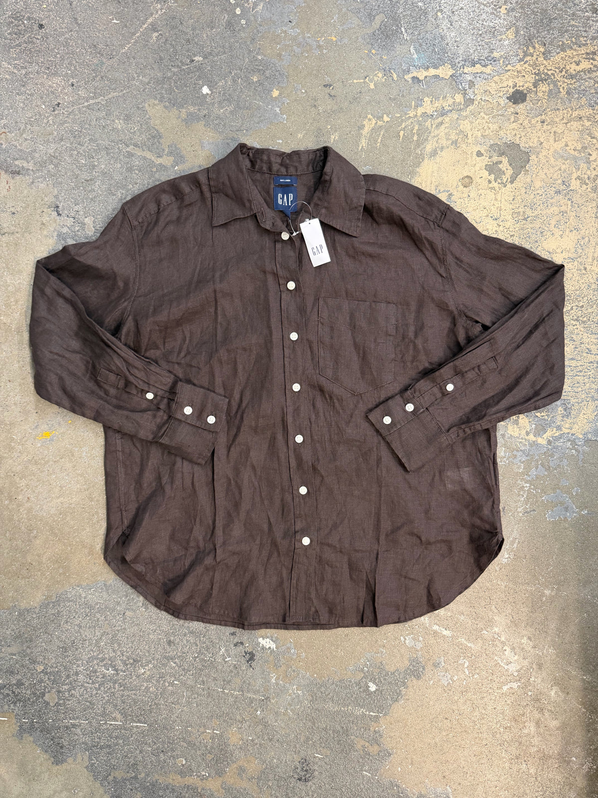 Gap XS NWT Linen Top