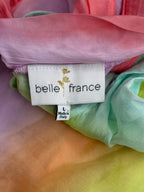 Belle France Large Multi-Color Top