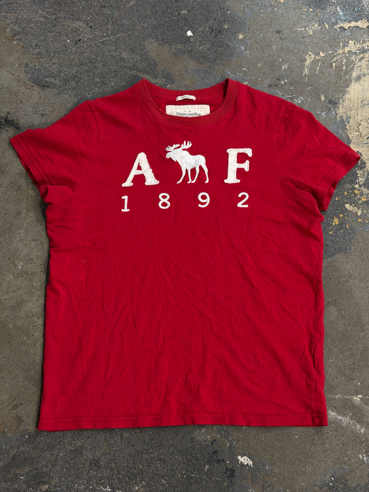 A&F Medium Red Shirt