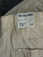 We The Free Size 26 NWT Corduroy Pants