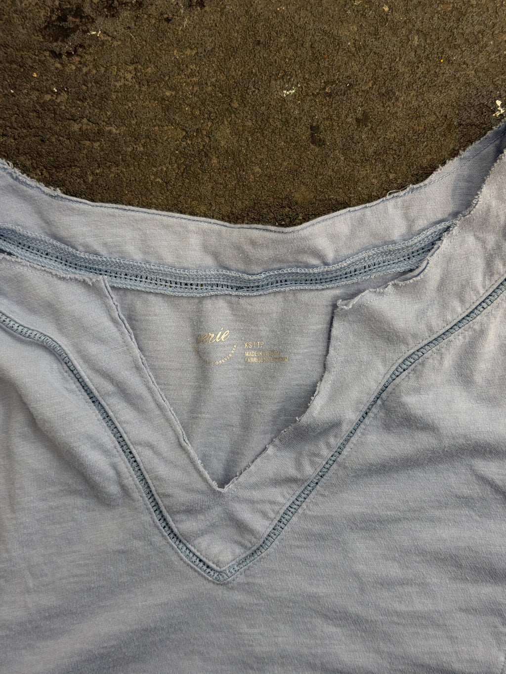 Aerie Size XS Blue Top