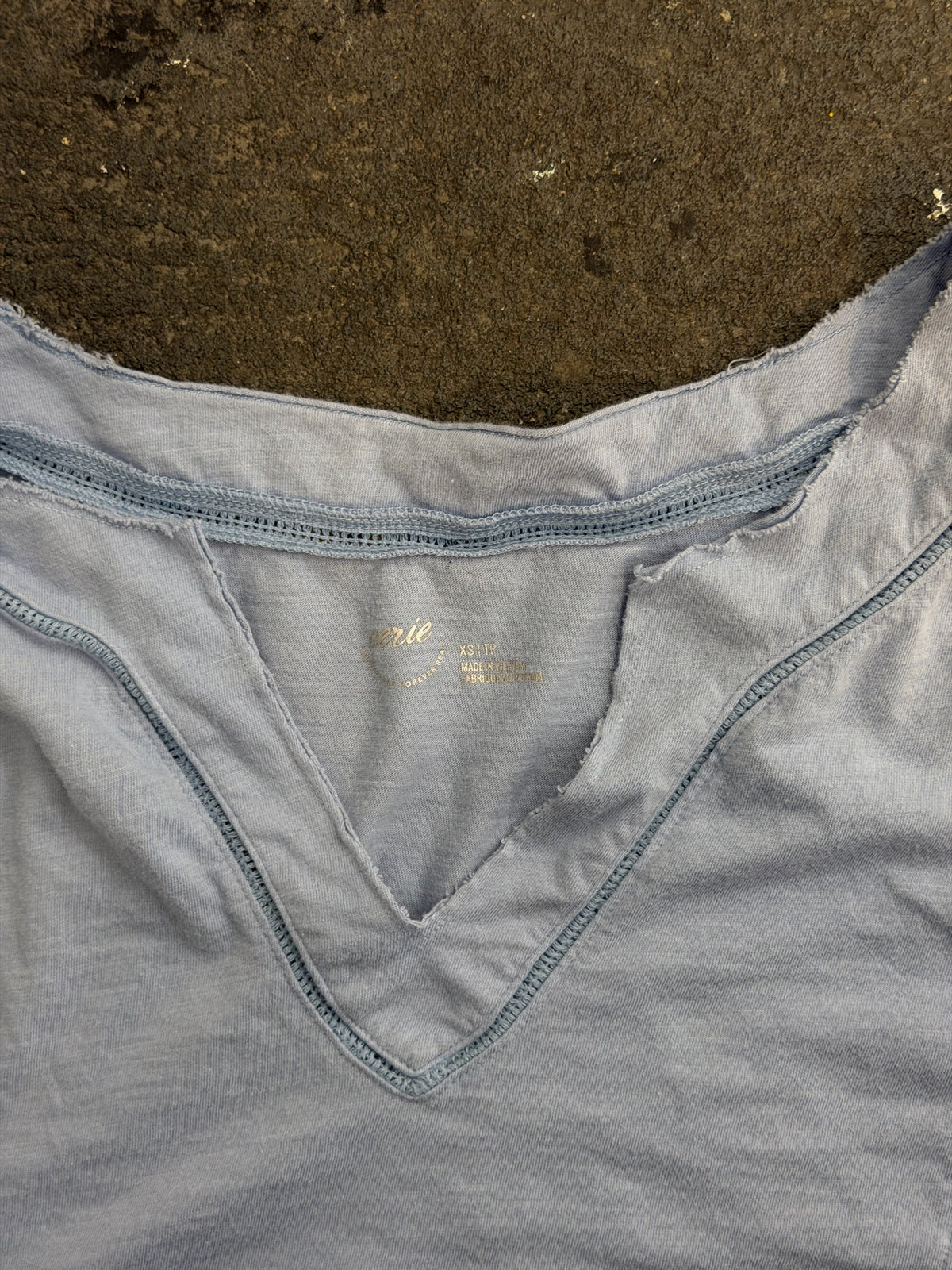 Aerie Size XS Blue Top