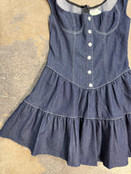 Pepper Mayo Size 2 Denim Dress
