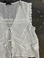Zara Small White Top