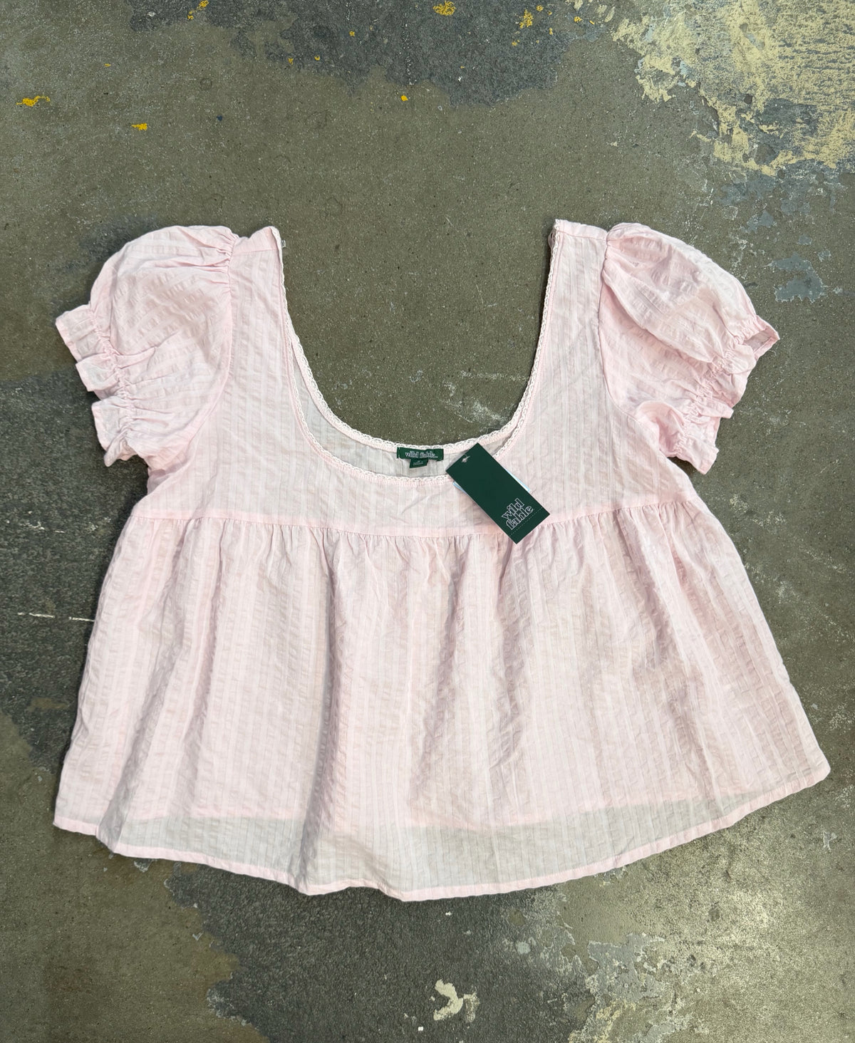 Wild Fable Size Medium Pink Top