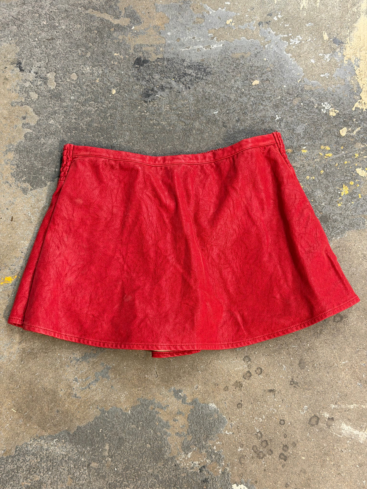 Free People Size XS Red Skirt
