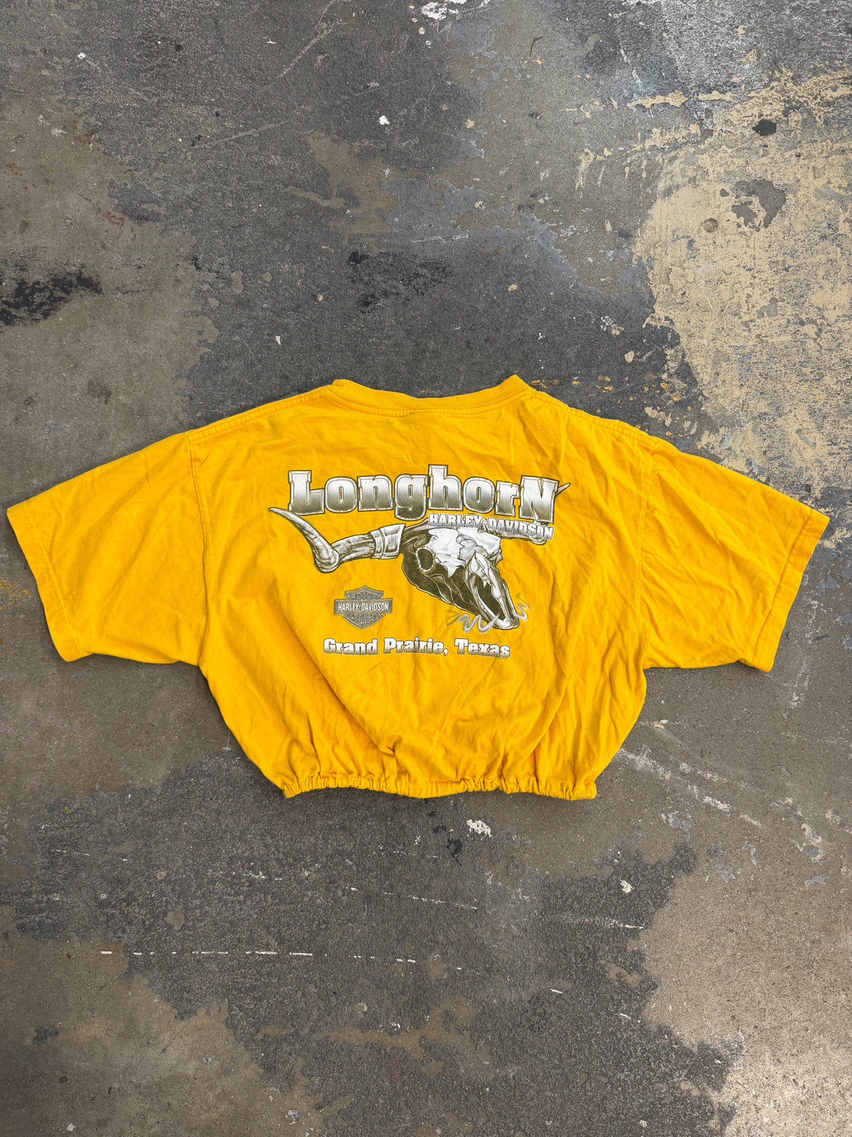 Harley Davidson XL Yellow Top