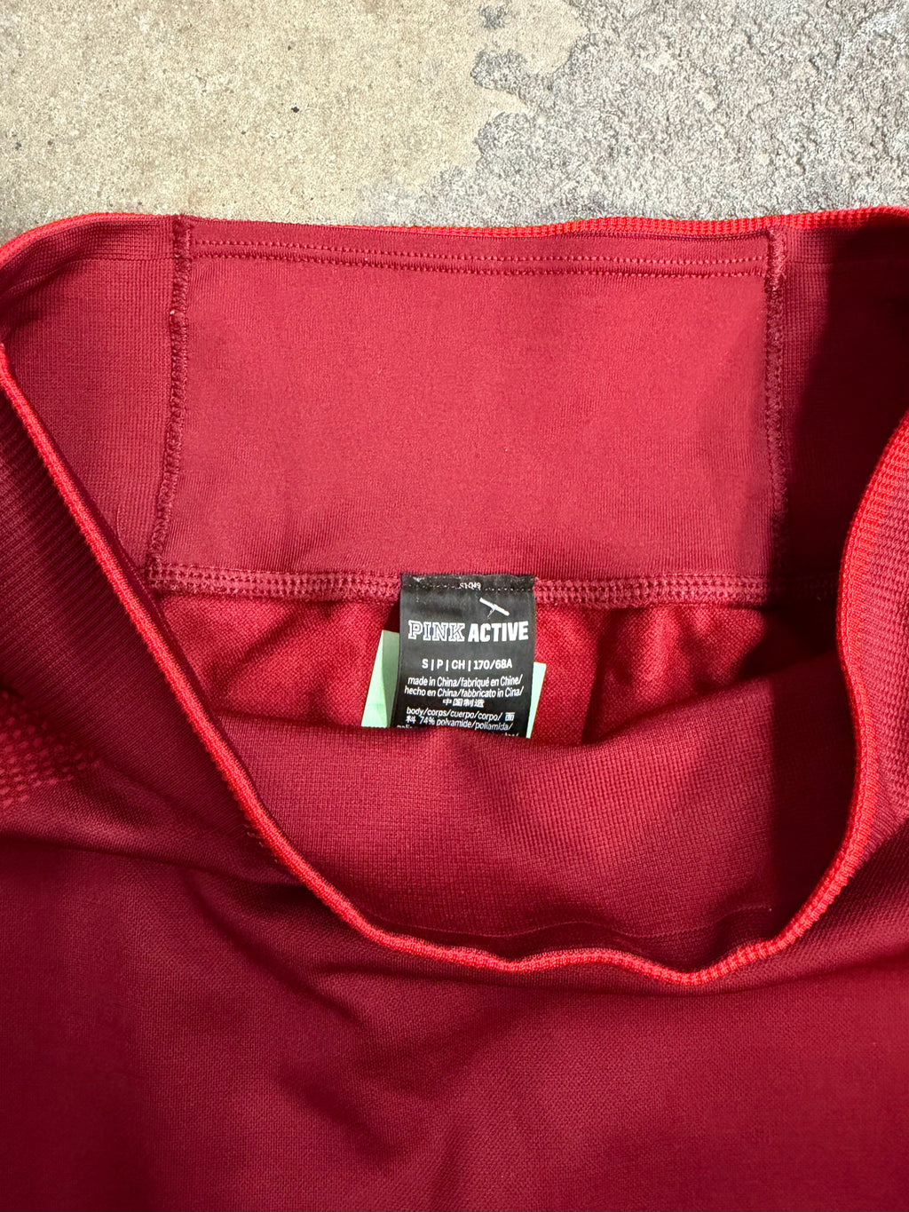 Pink Size Small Red Athletic Apparel
