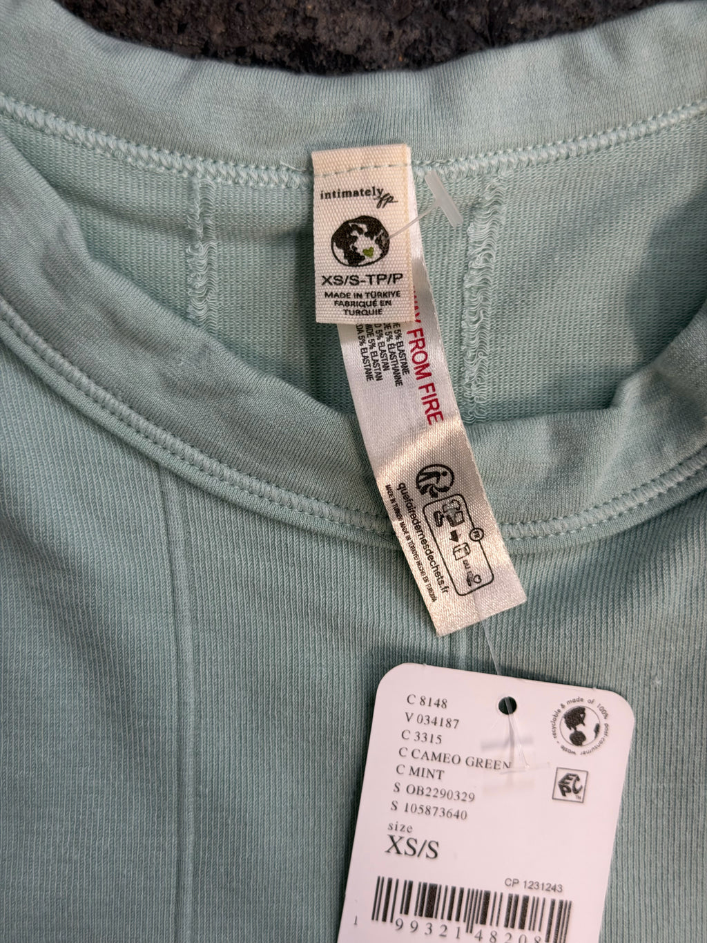 Free People Size XXS Mint Top