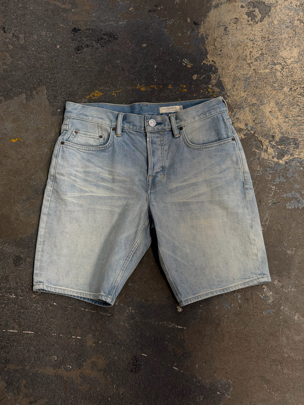 all saints Size 30 Denim Mens Shorts