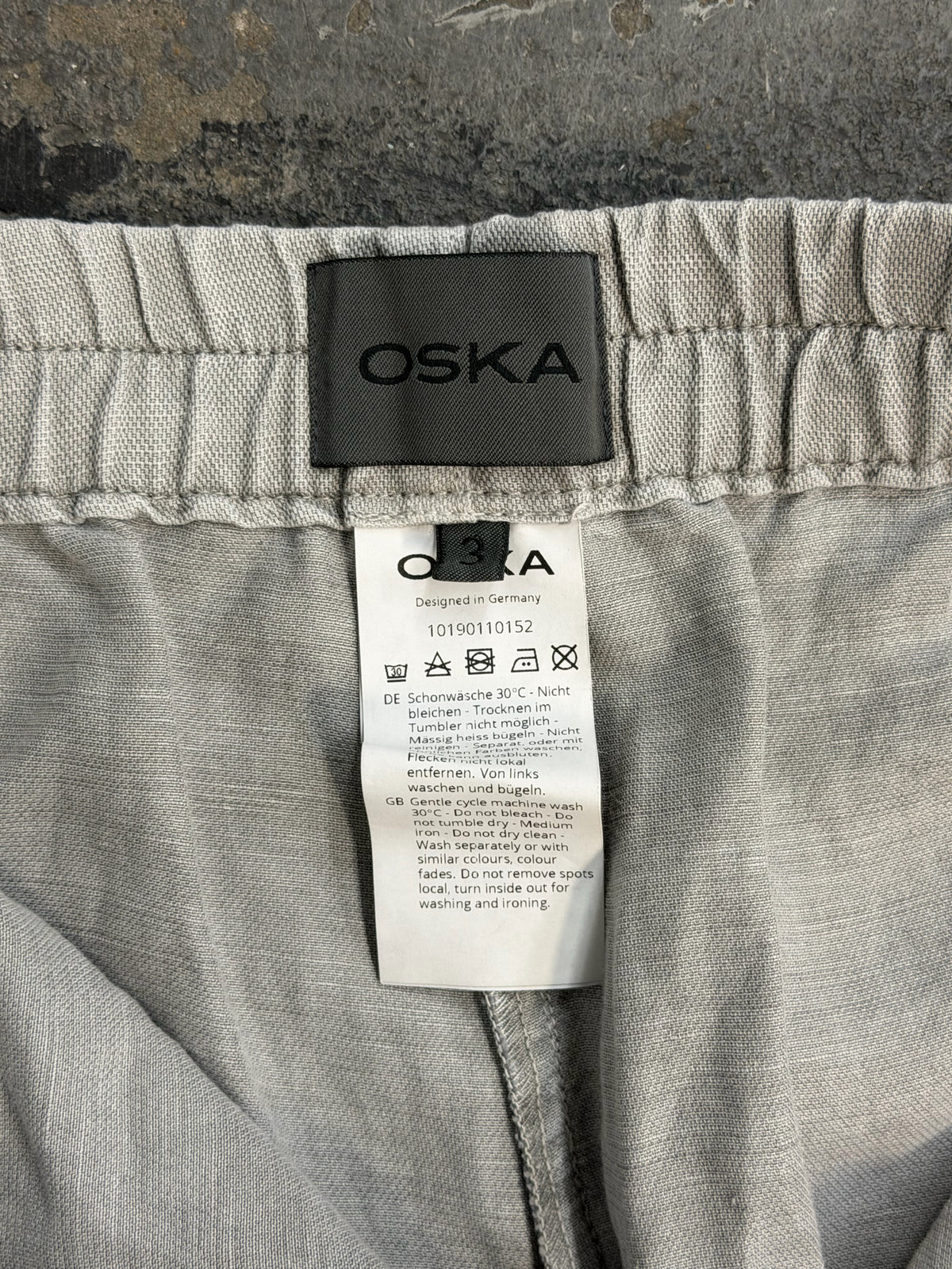 Oska Large Grey Pants