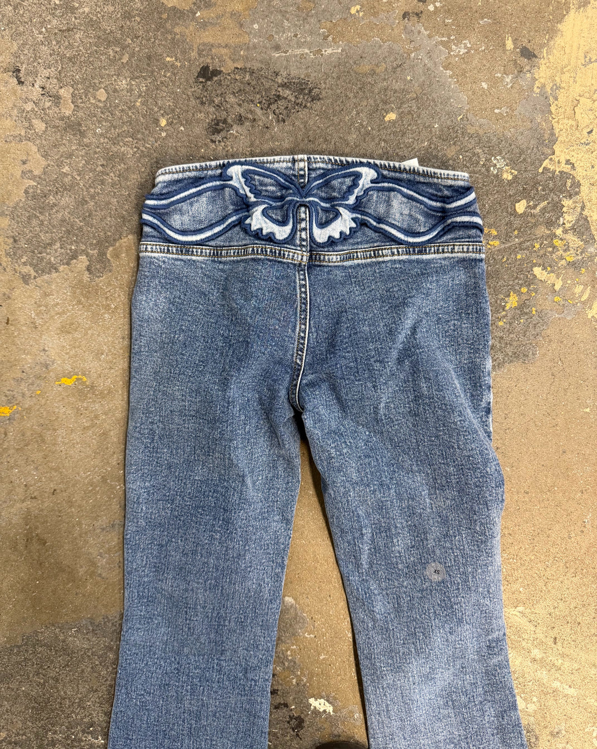 Pacsun Size 23 Denim Butterfly Jeans