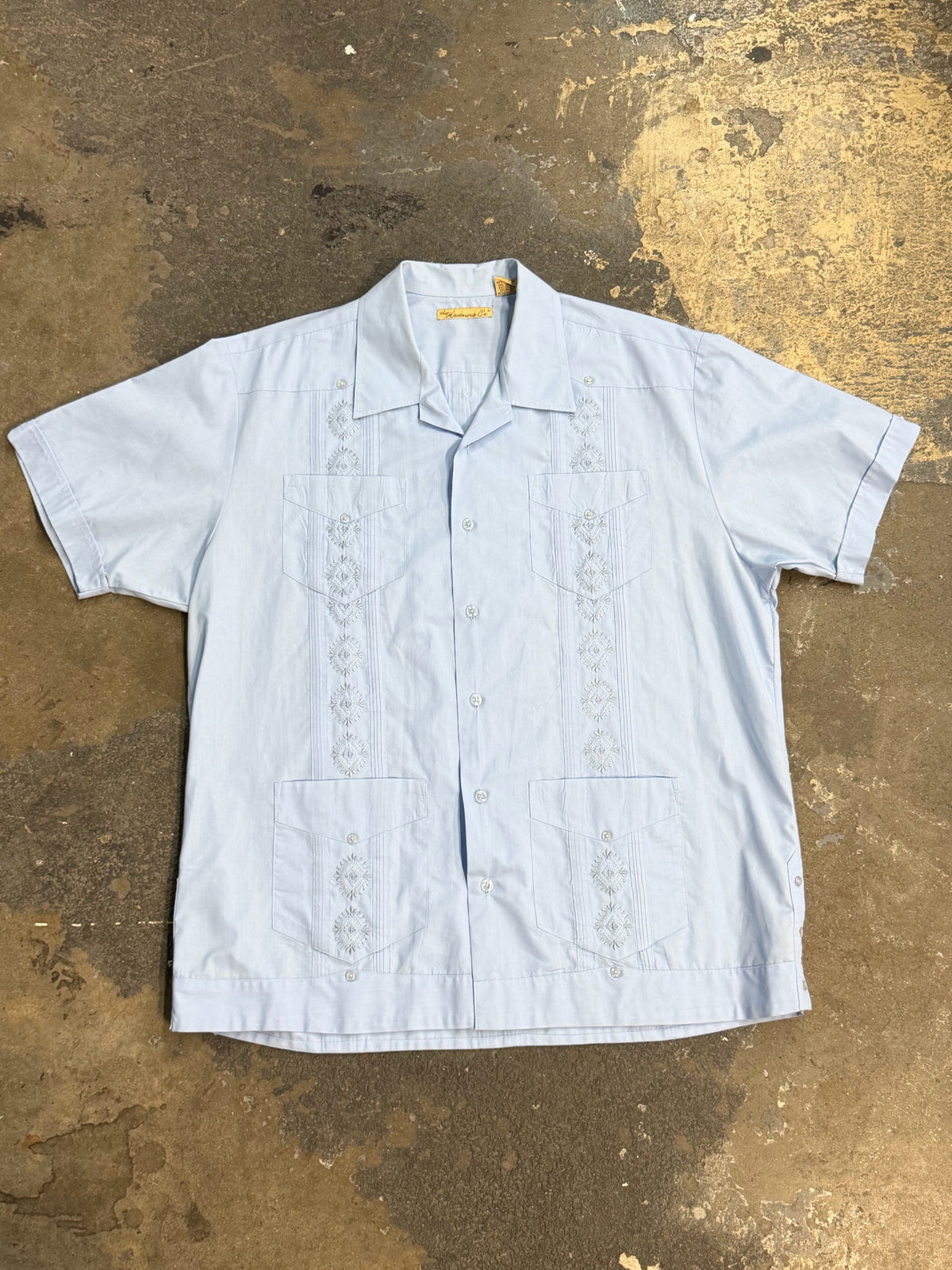 The Havanera Large Blue Shirt