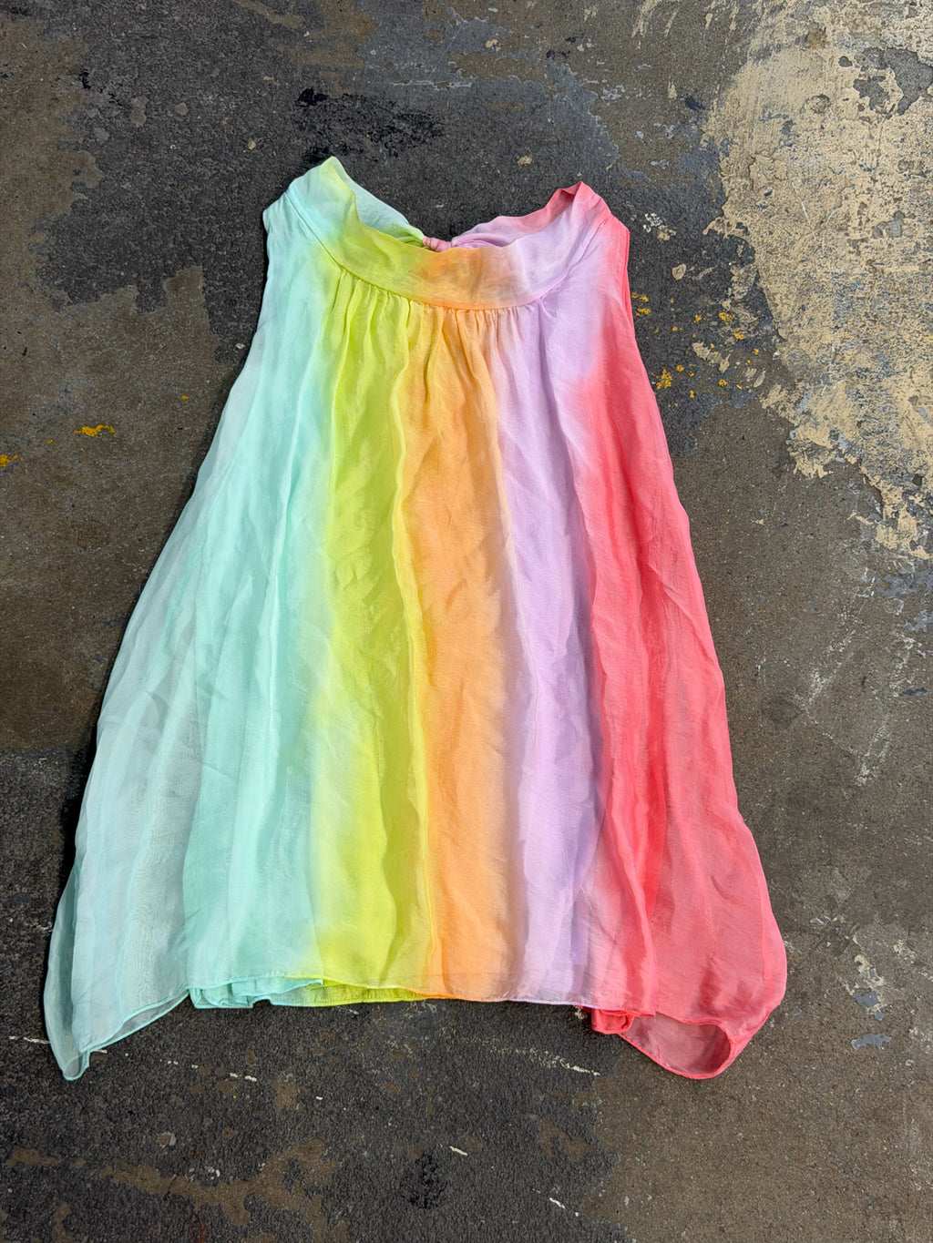 Belle France Large Multi-Color Top