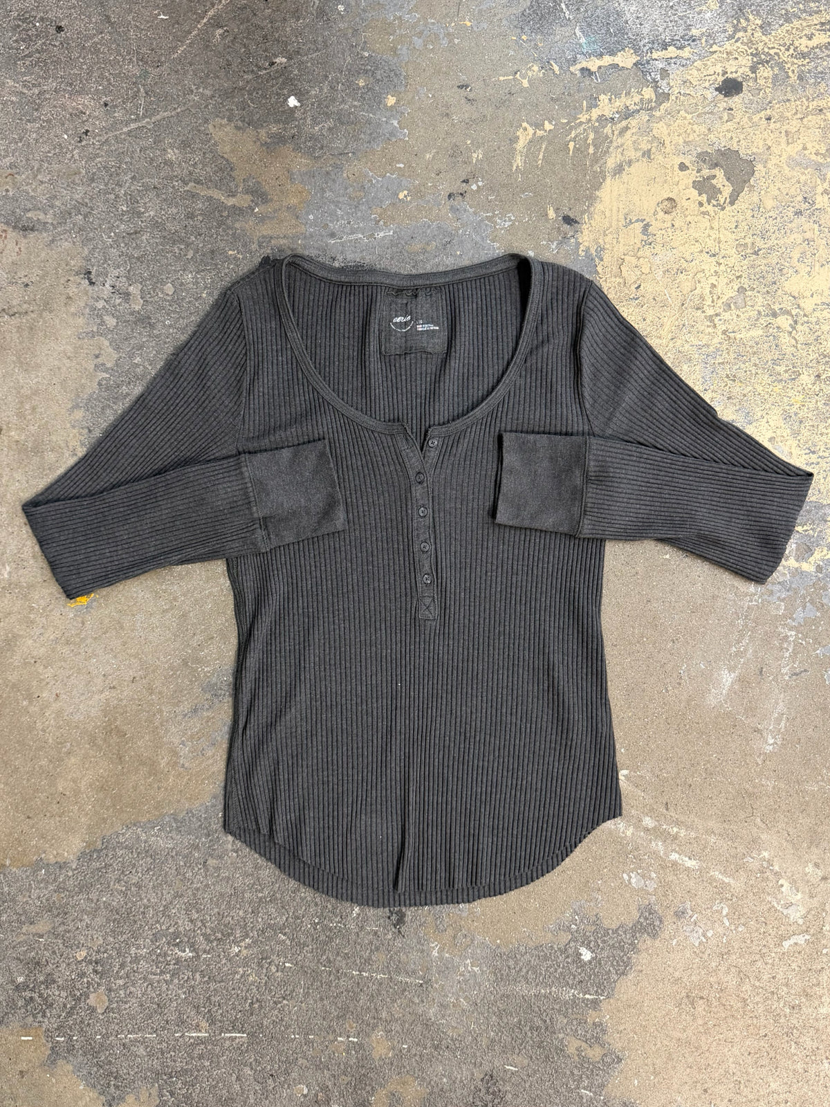 Aerie Large Ribbed Top
