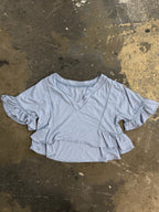Aerie Size XS Blue Top