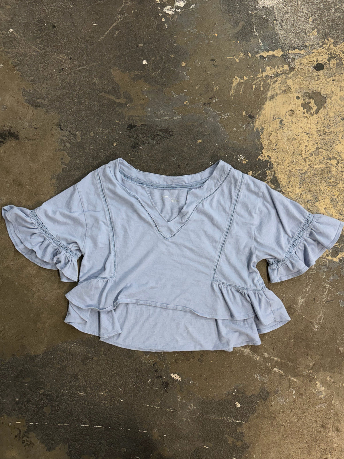 Aerie Size XS Blue Top