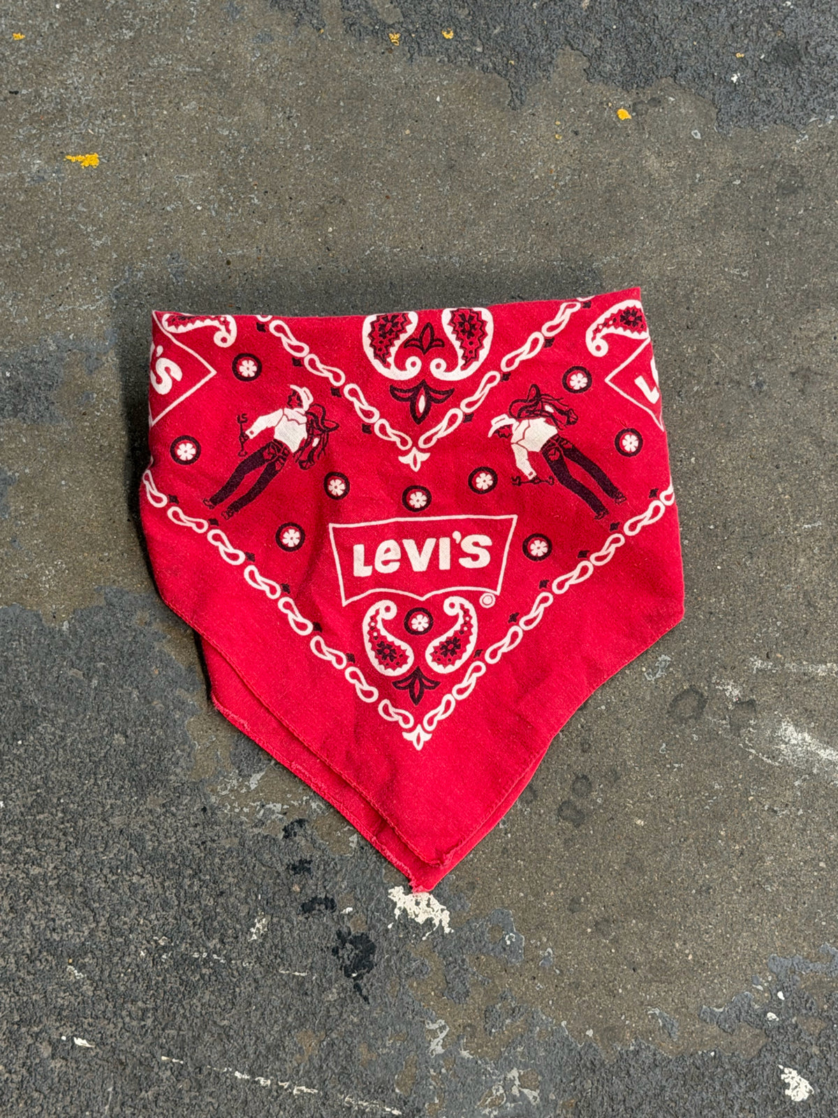 levis Red Scarf