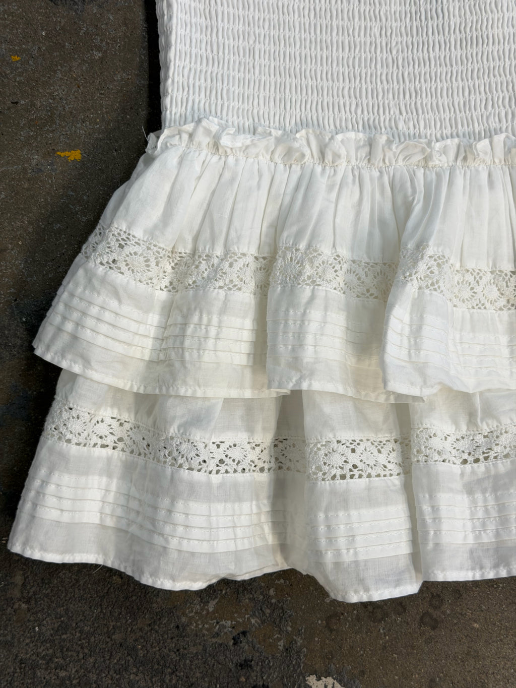 H&m Size XS White Skirt