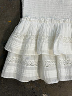 H&m Size XS White Skirt