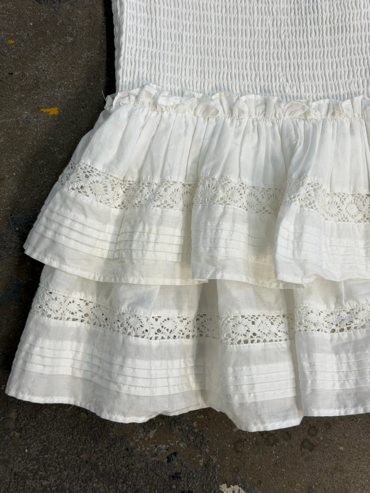 H&m Size XS White Skirt