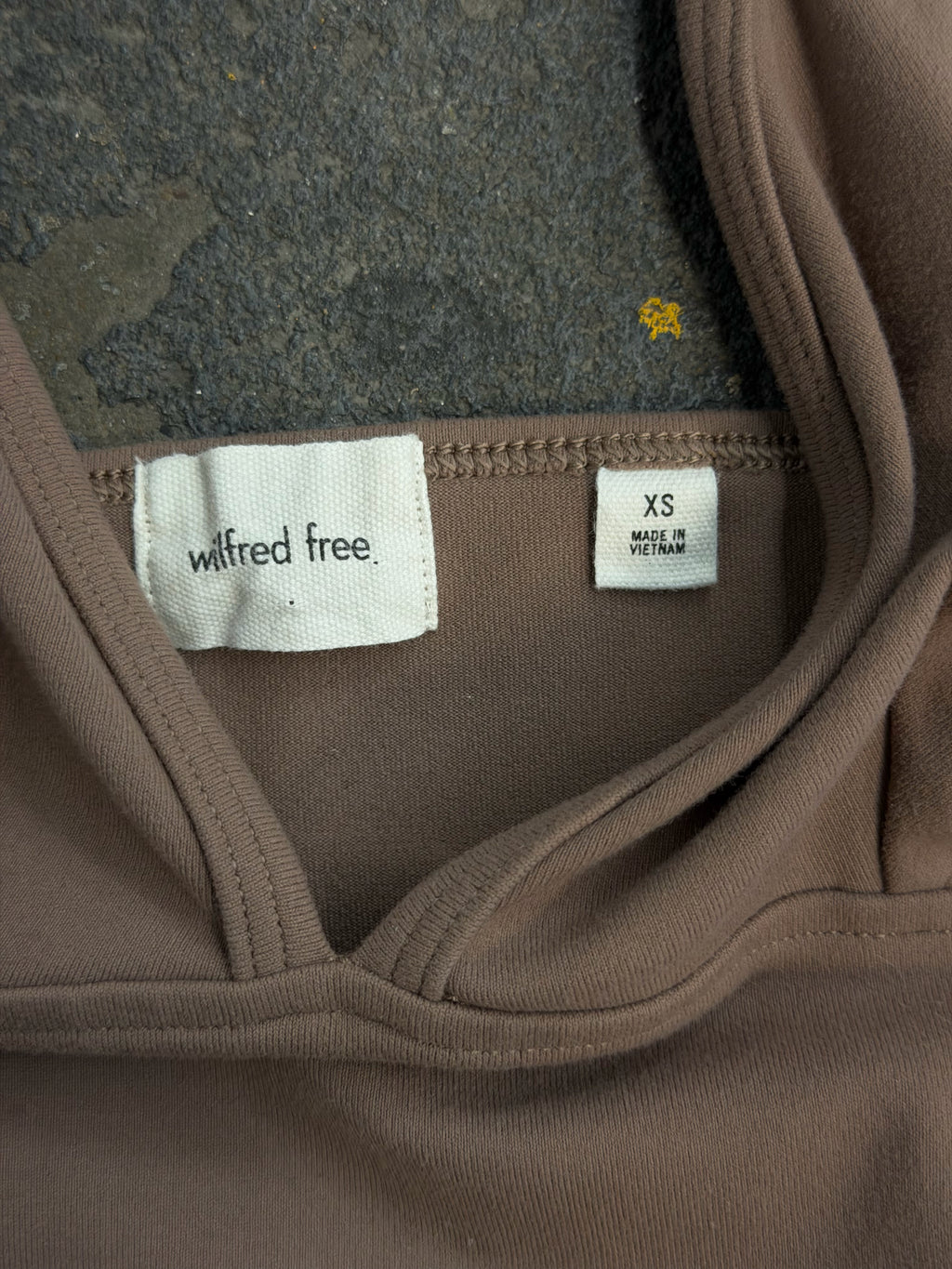 Wilfred Free Size XS Brown Athletic Apparel