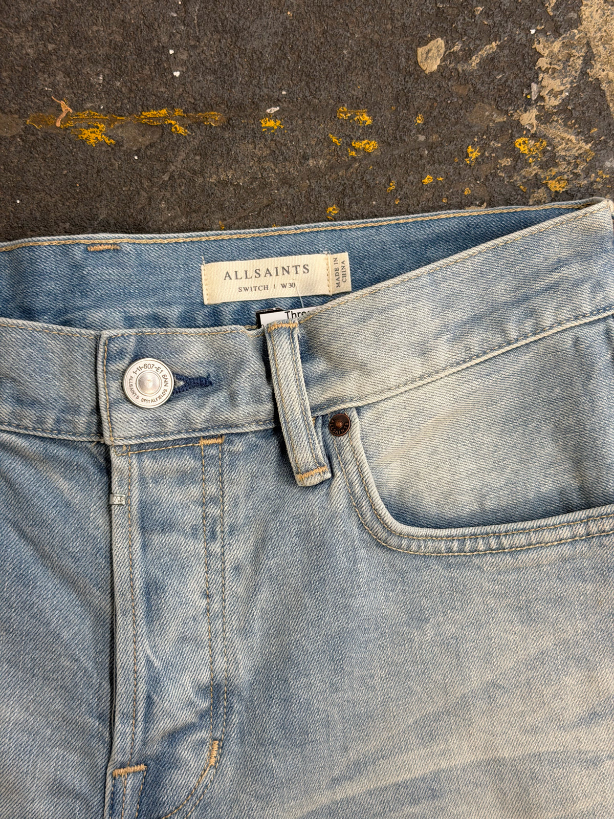 all saints Size 30 Denim Mens Shorts