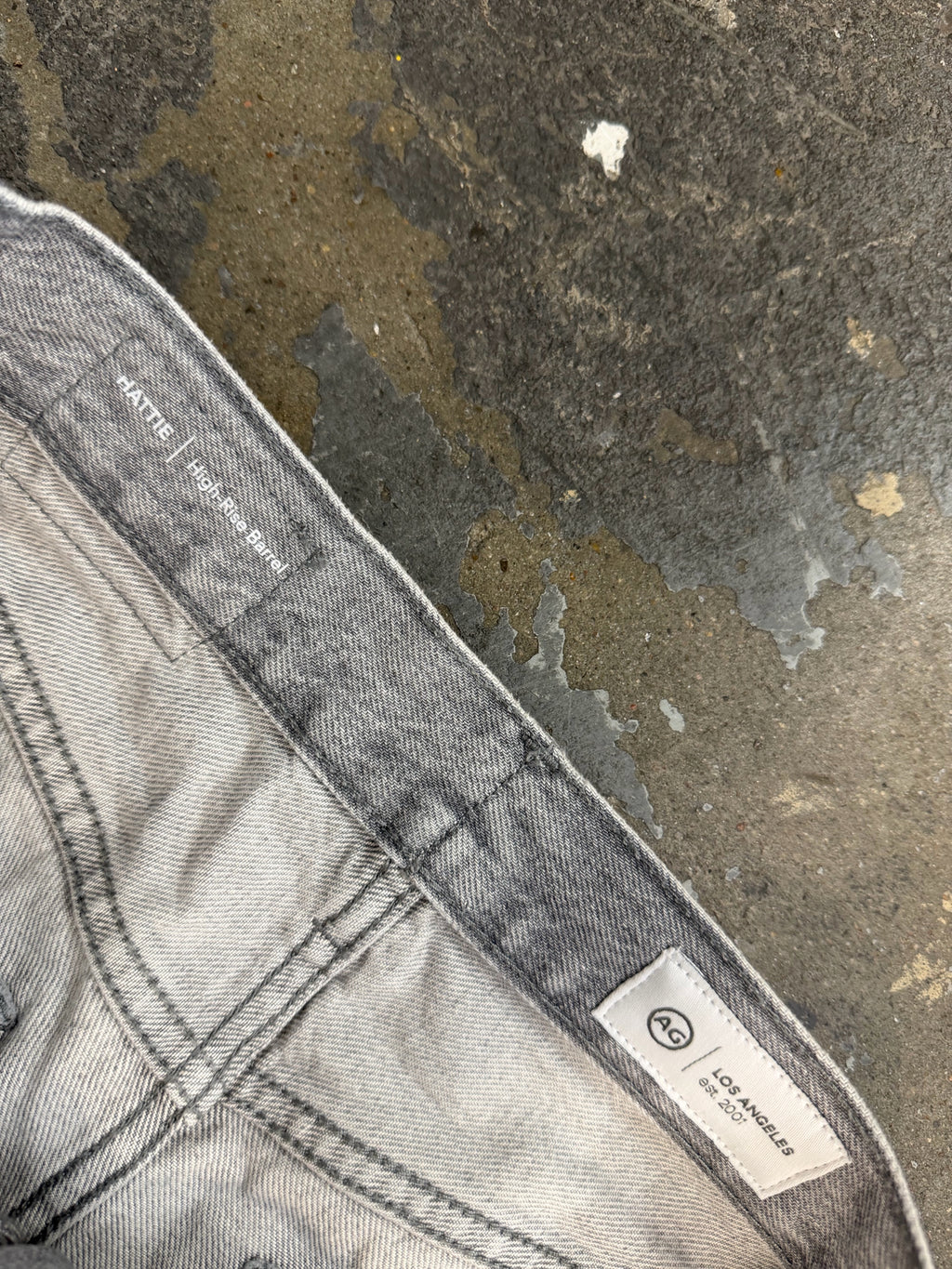 Agolde Size 27 Hattie Barrel Jeans