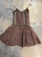 Paradise Size Small Brown Dress