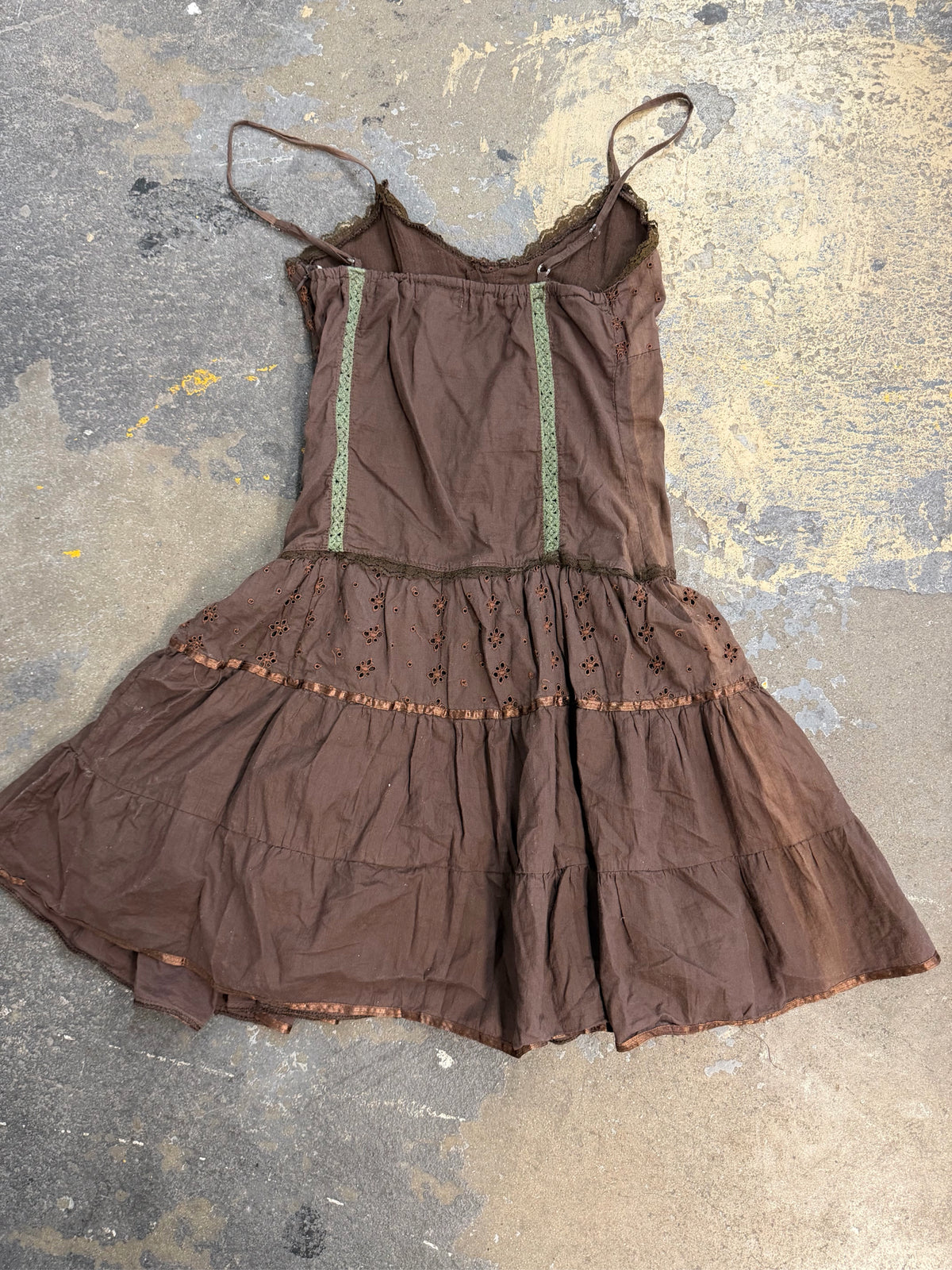 Paradise Size Small Brown Dress
