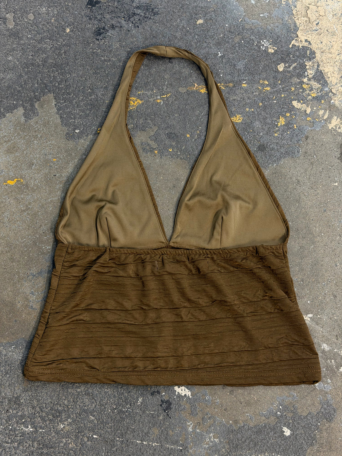 silence & noise Size XL Brown Top