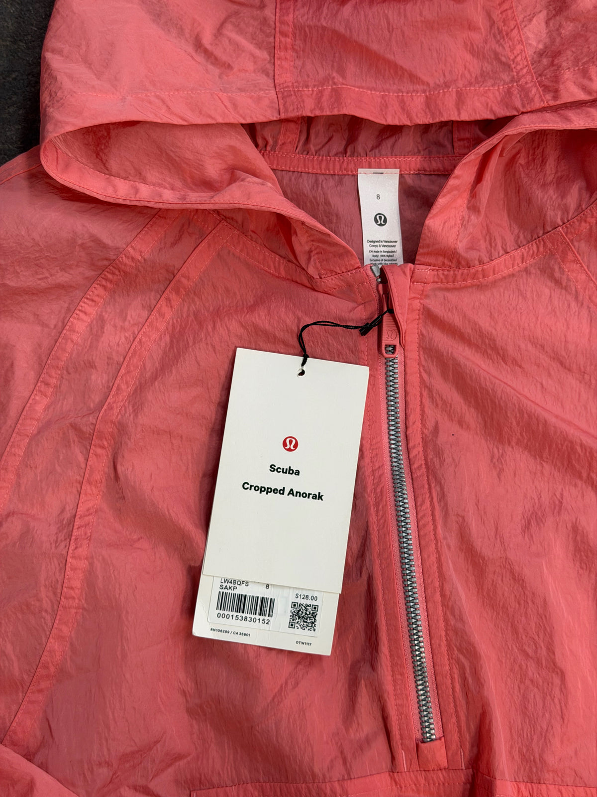 lululemon Size 8 Pink Athletic Apparel