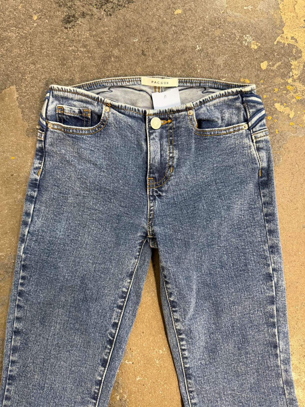 Pacsun Size 23 Denim Butterfly Jeans