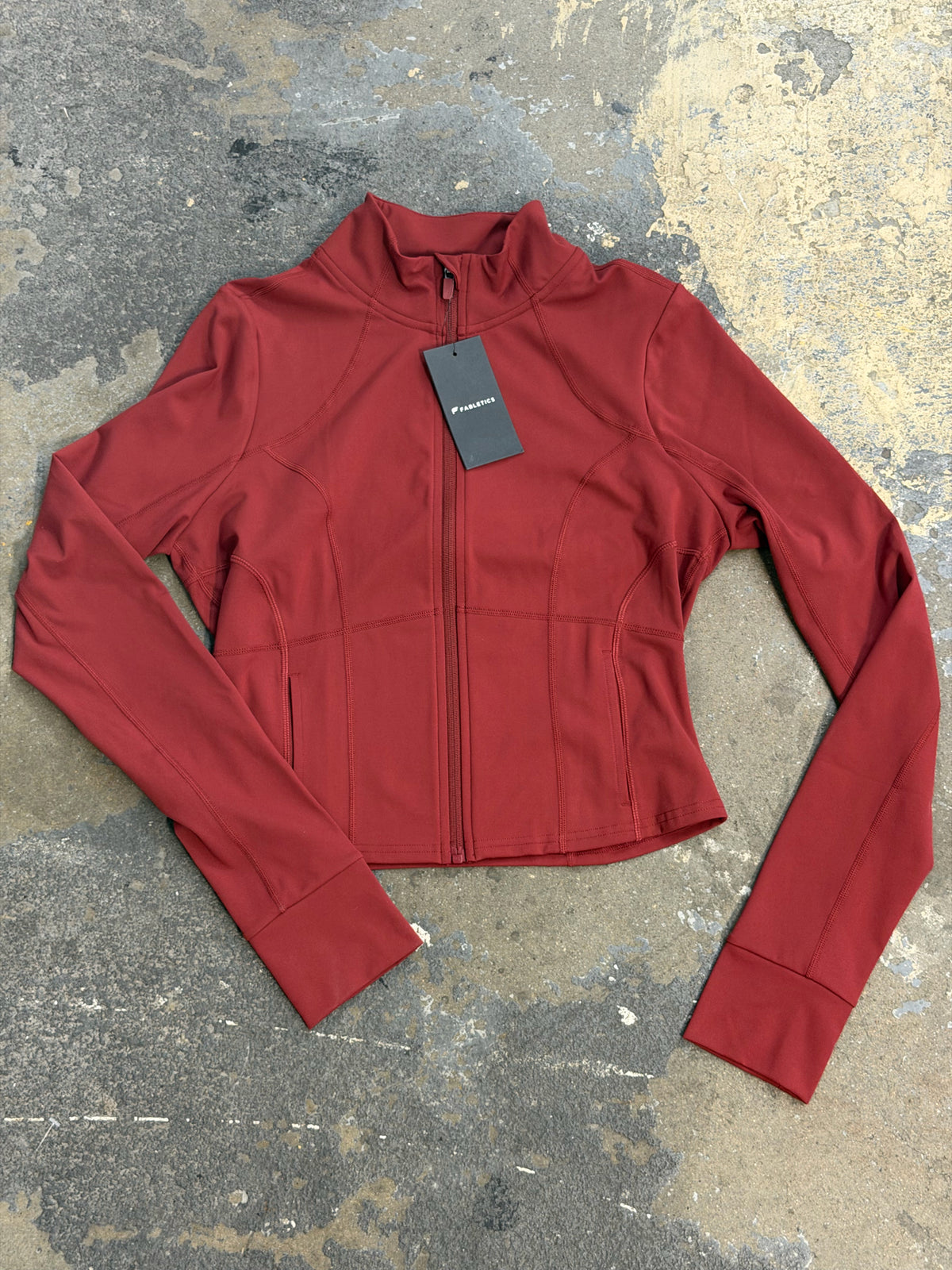 Fabletics  Large Red Athletic Apparel