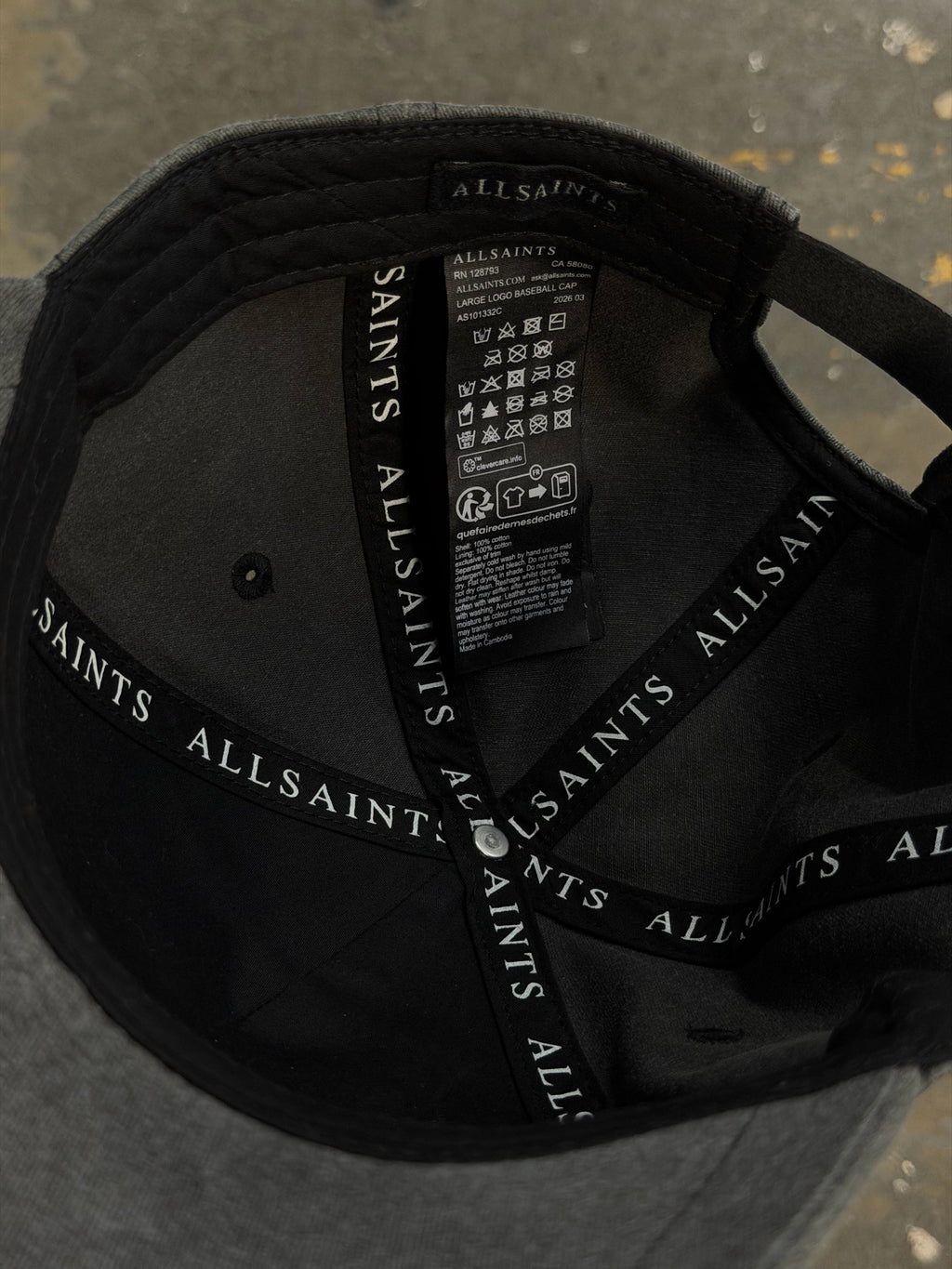 all saints Gray Hat