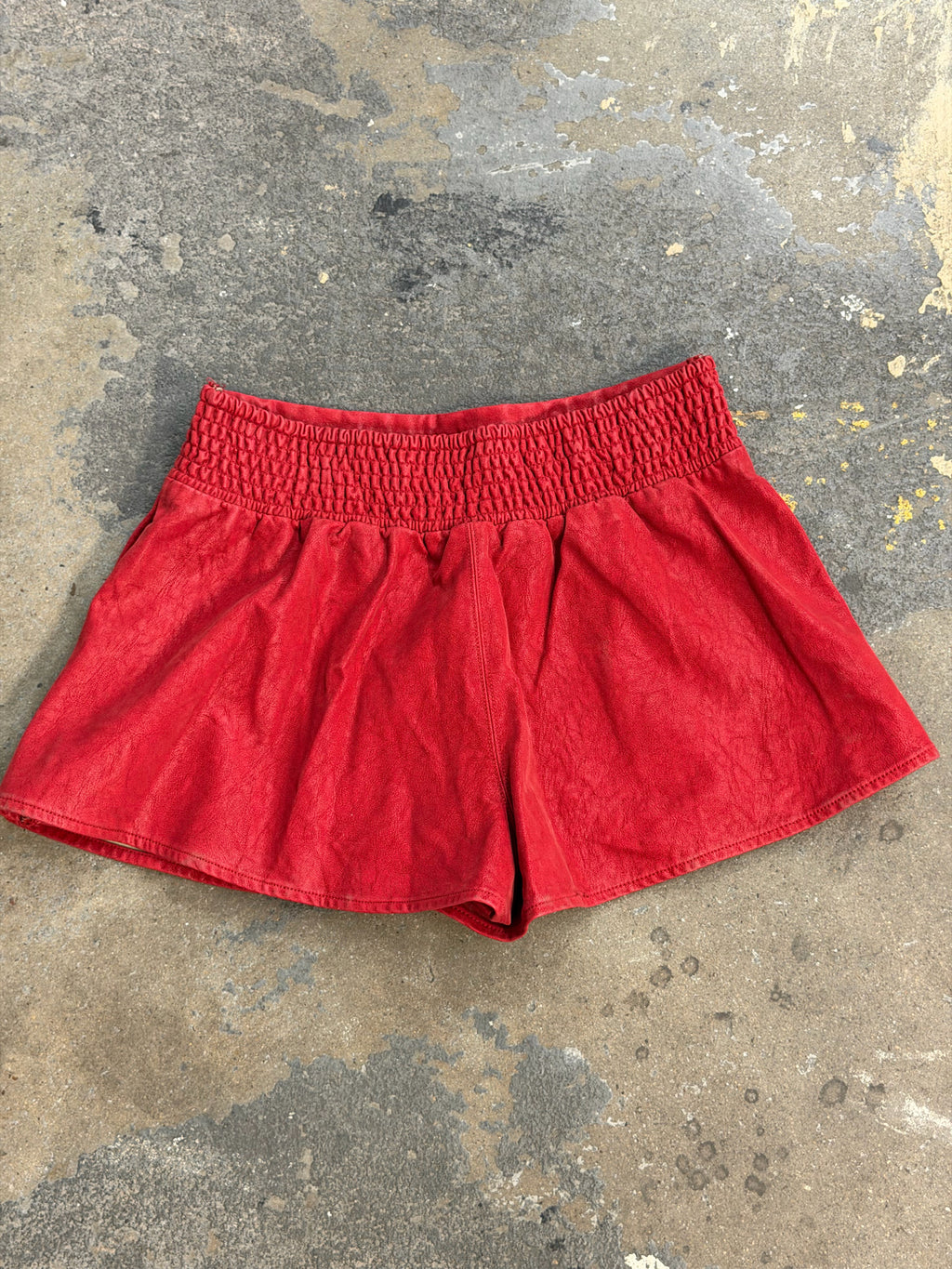 Free People Size XS Red Skirt