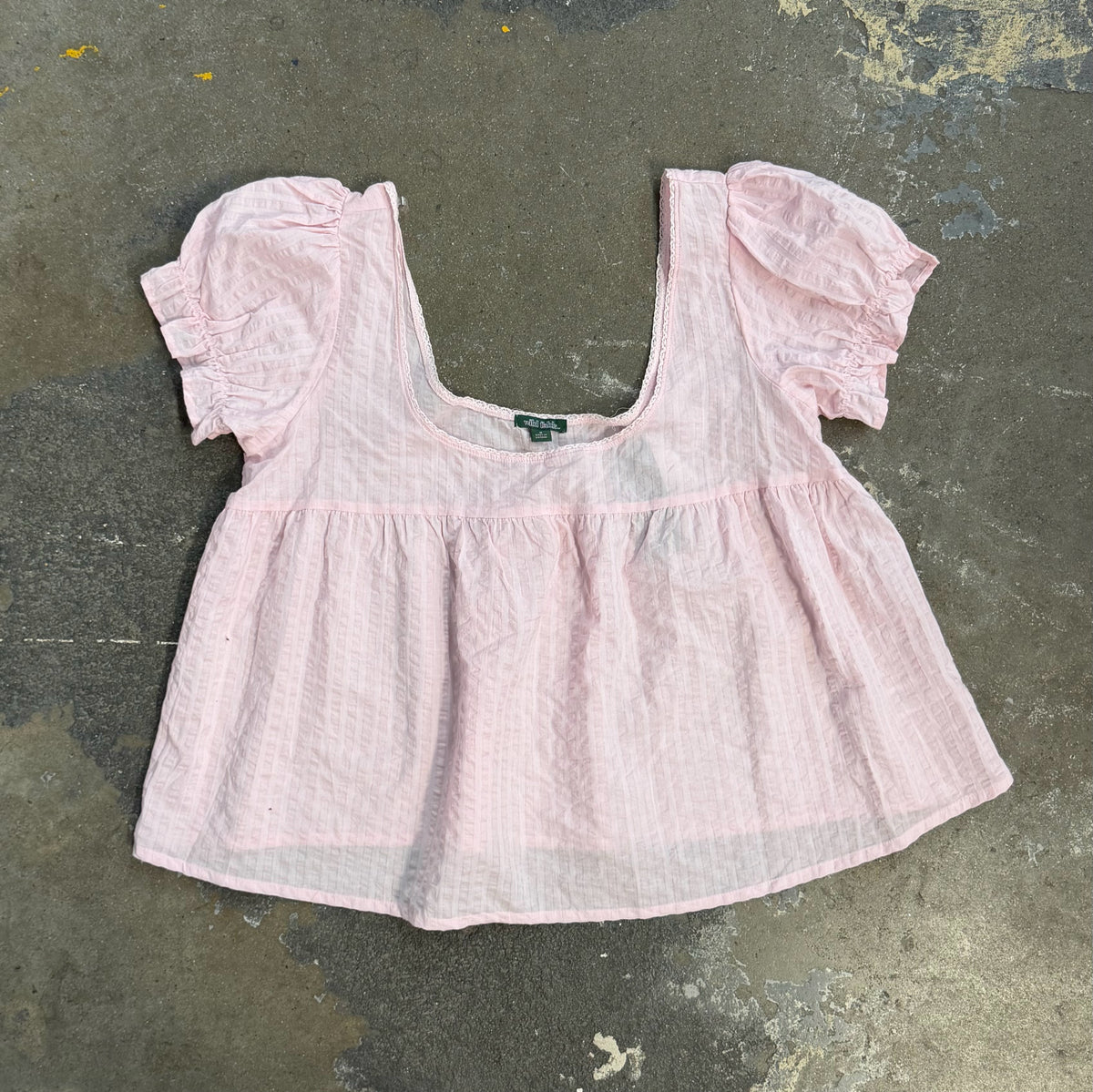 Wild Fable Size Medium Pink Top