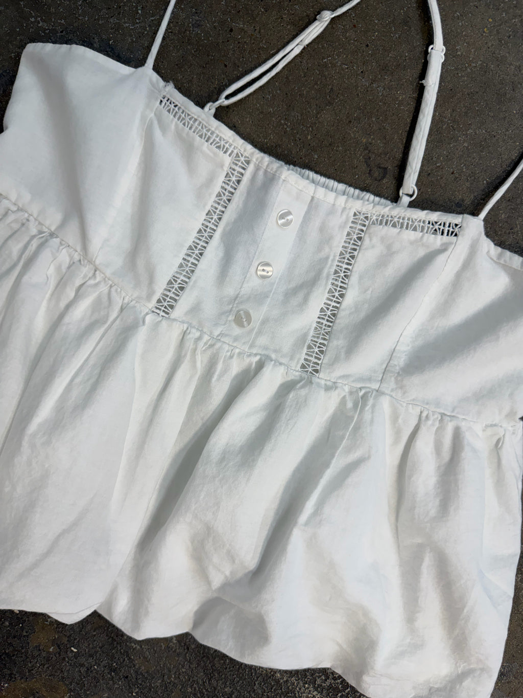 Zara Small Bubble Tank Top