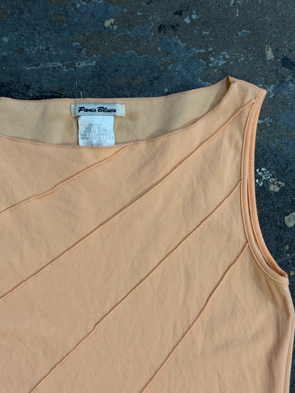 Paris Blues Size XL Orange Top