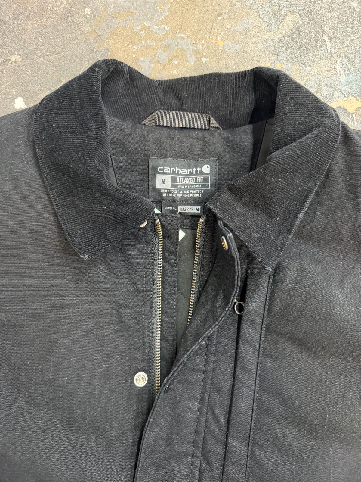 Carhartt Medium Black Jacket