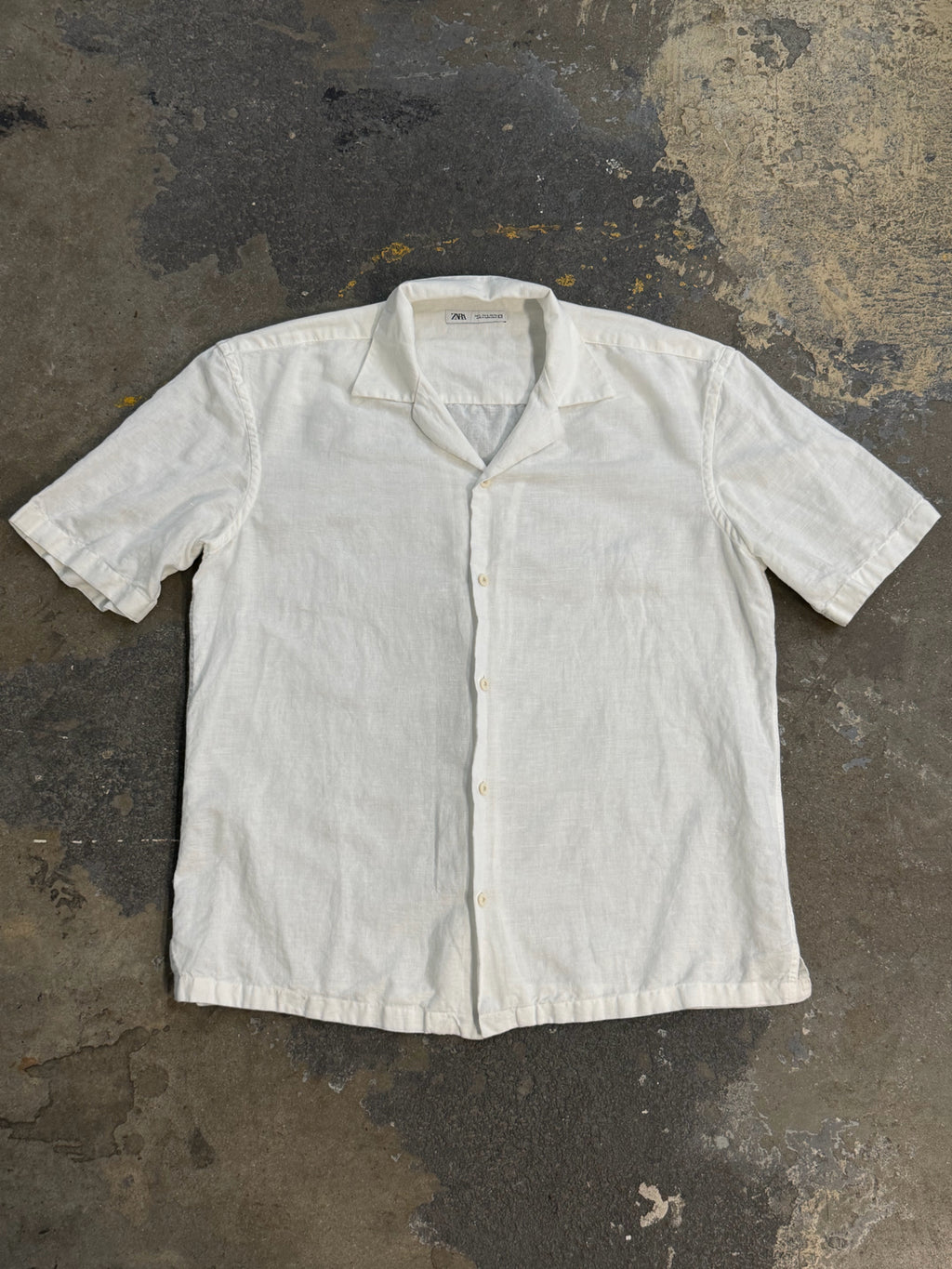 Zara Large White Shirt