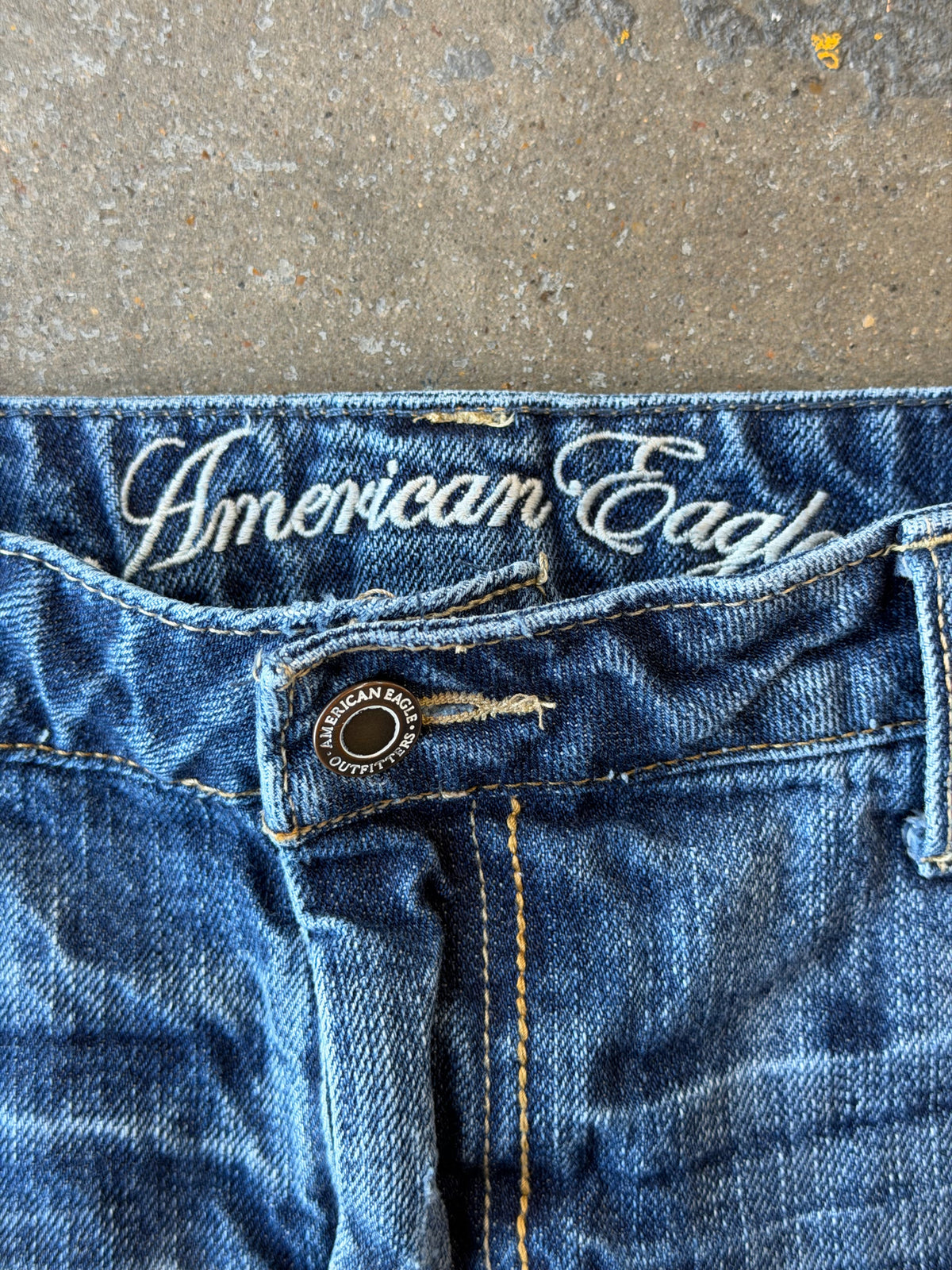 American Eagle Size 14 Denim Skirt