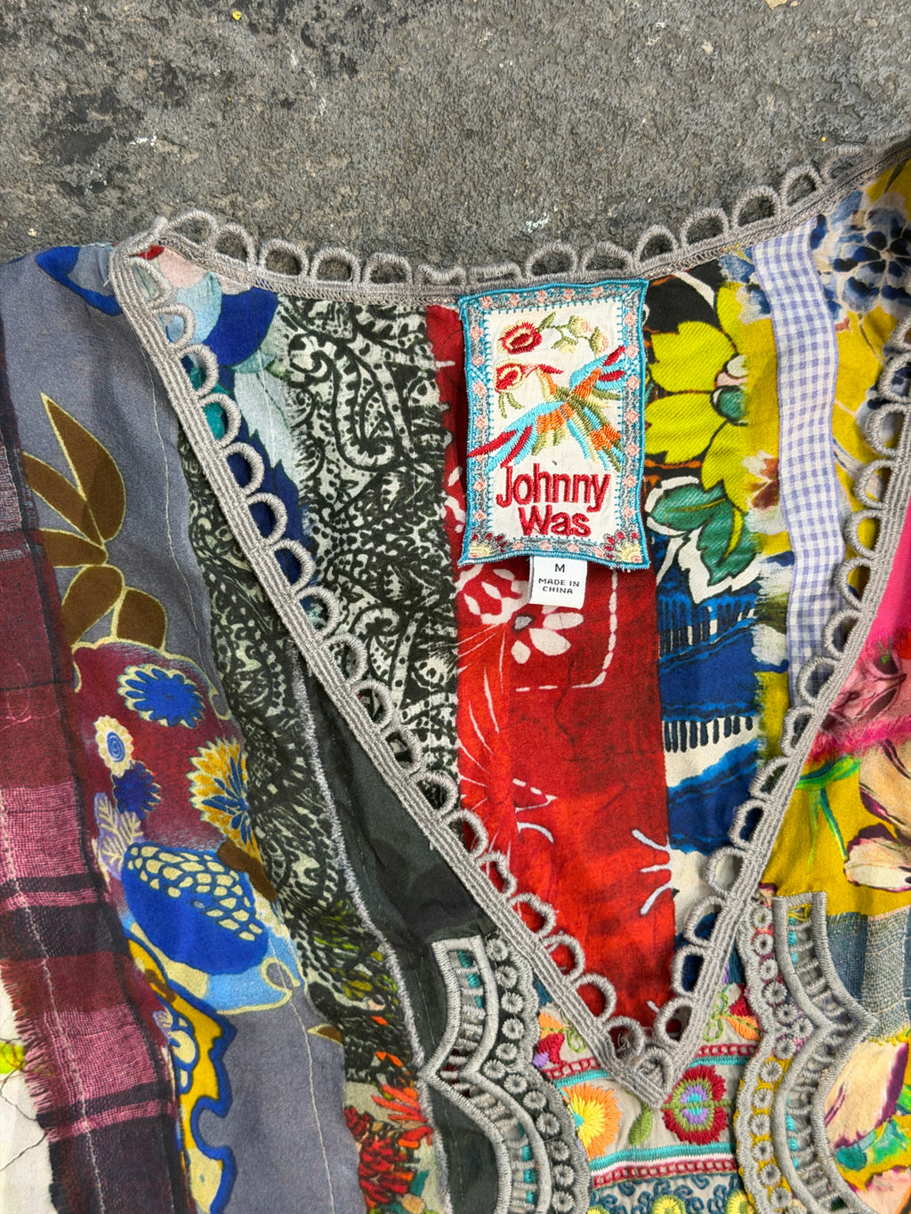Johnny Was Medium Multi-Color Top