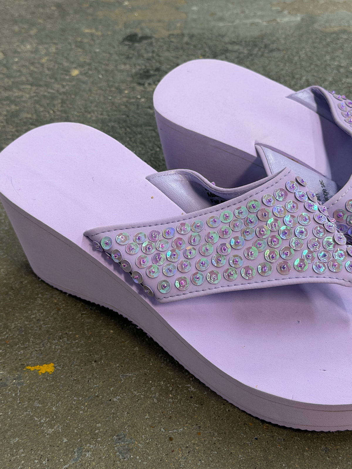 Avon Size 7/8 Purple Shoes