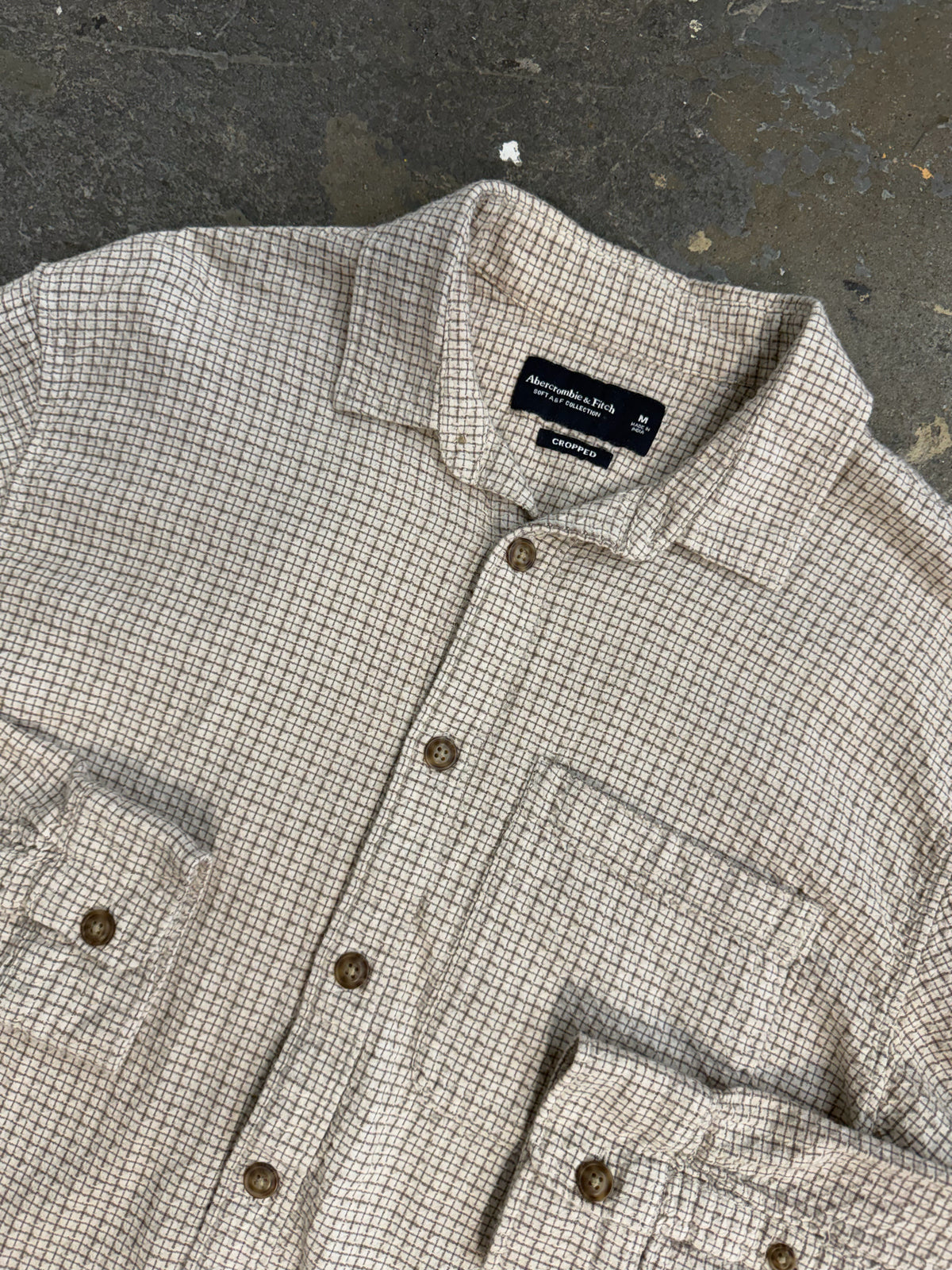 Abercrombie & Fitch Medium Cropped Shirt