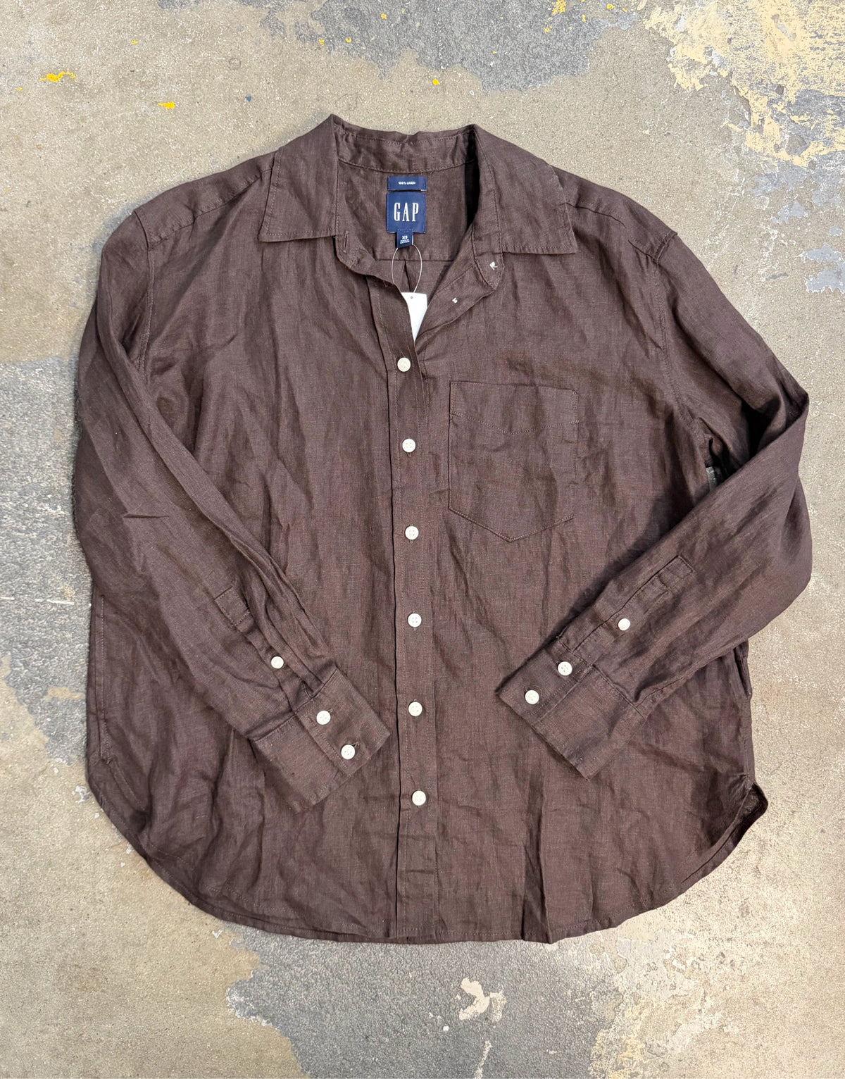 Gap XS NWT Linen Top